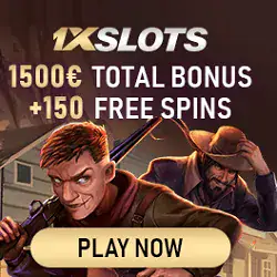 1xSlots online casino welcome bonus