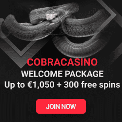 Cobra Casino welcome offer