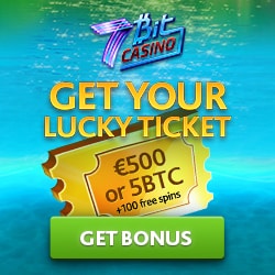 7bit casino 500 EUR welcome bonus or 5 BTC