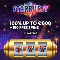 Casiplay $/£/€800 plus 100 free spins