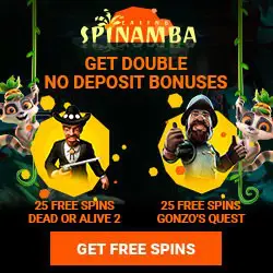 Spinamba Casino 50 free spins no deposit