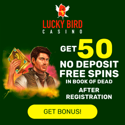 Lucky Bird Casino 50 free spins no deposit