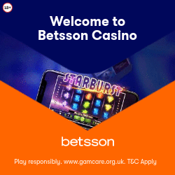 Betsson Online Casino UK Welcome Offer
