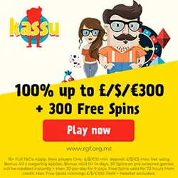 Kassu Casino welcome offer
