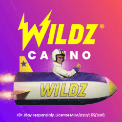 Wildz Online Casino 100% up to €500 plus 200 free spins
